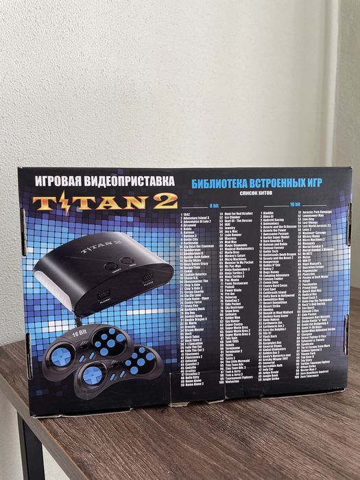 Відеоприставка Titan 2 в комплекті 2 джойстика та 400 ігор