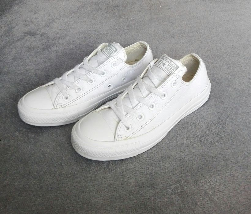 Converse all Star białe oryginalne buty sportowe trampki skóra rozm 36