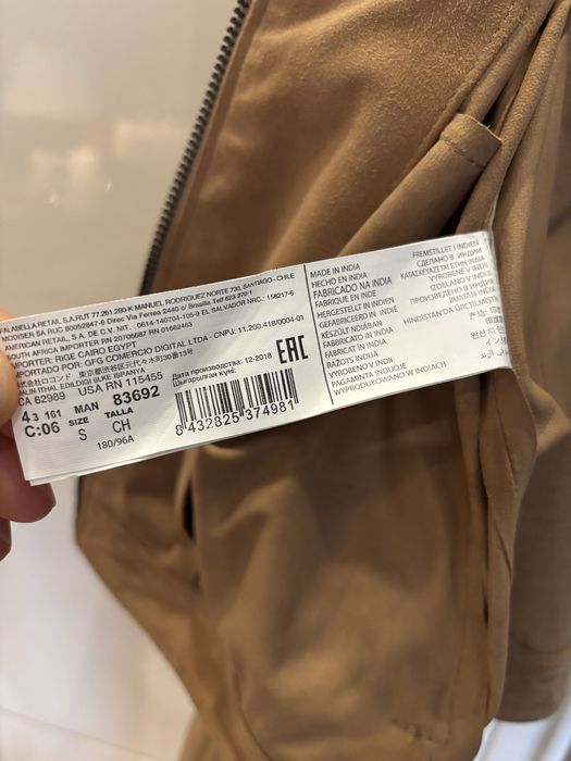 Skórzana kurtka Mango 100% skóra kozia