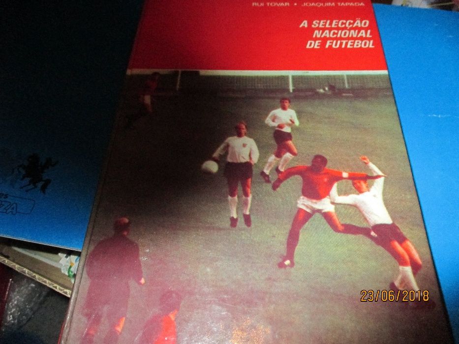 3 livros-A selecção nacional/Sporting/Braga,Belenenses, Guimaraes e Se