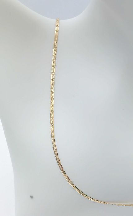 Złoty łańcuszek 45 cm próba 585 splot VALENTINO NOWY / Fajne Okazje
