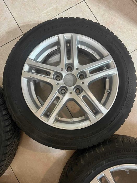 Jantes 16 5x112 com 4 Pneus Bridgestone Novos