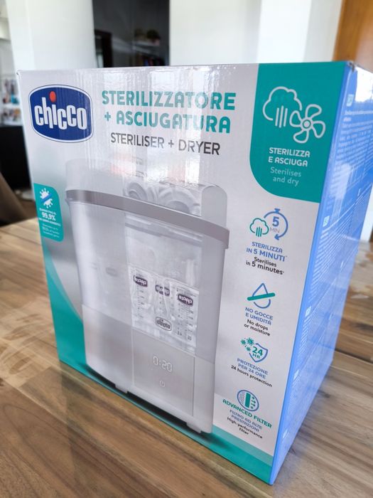 Esterilizador com secador da Chicco
