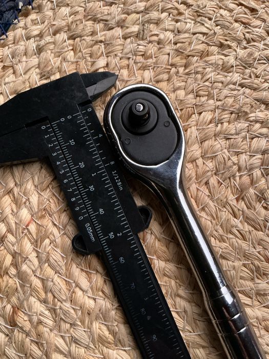 ключ Нова якісна підсилена трещотка 1/4 преміум класу хром ванадієва