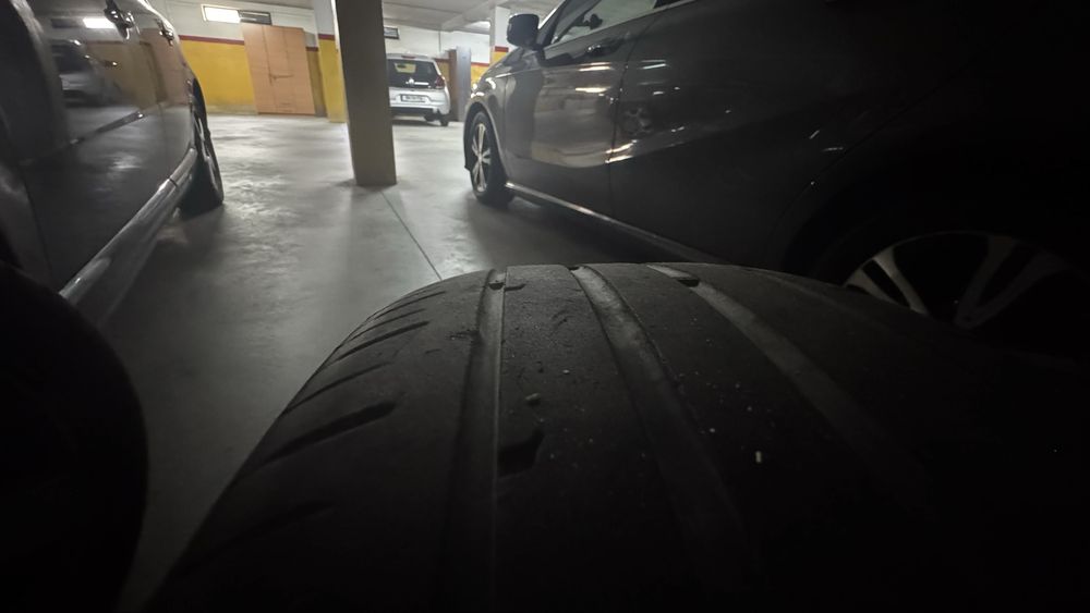Jantes BMW 16 e pneumaticos