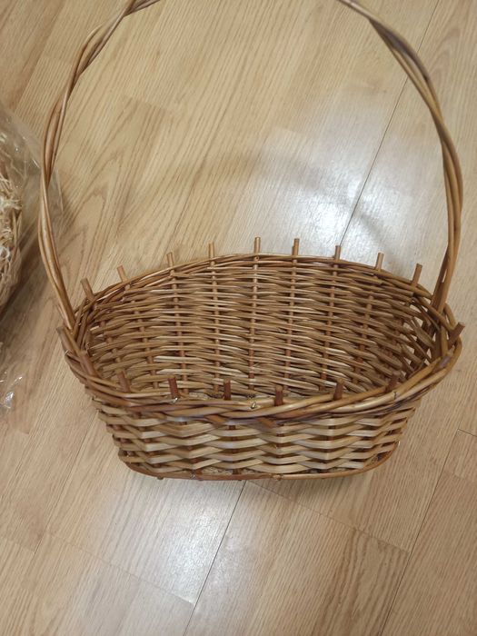 Kosze prezentowe wiklinowe duże 2 szt