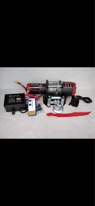 Лебідка Energy winch 13000LBS SR на синтетичному тросі