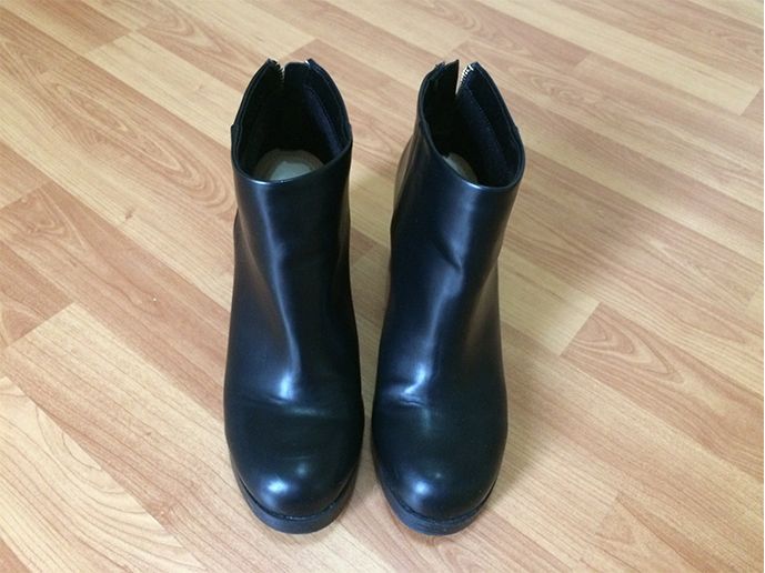 Botas Pretas Pull & Bear