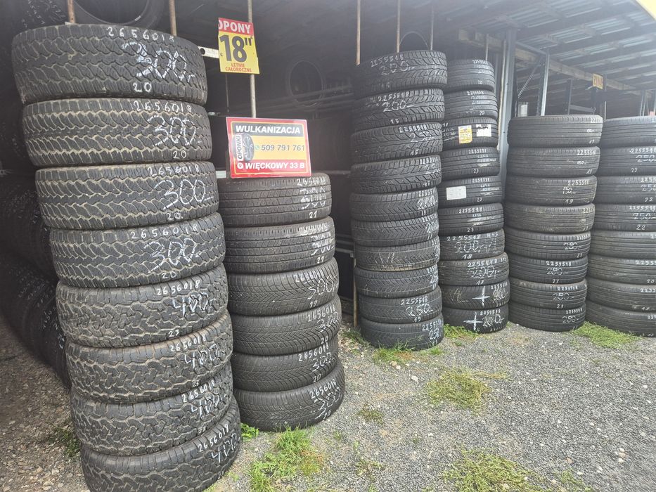 Opony Letnie/Zimowe 265/60/18 Używane