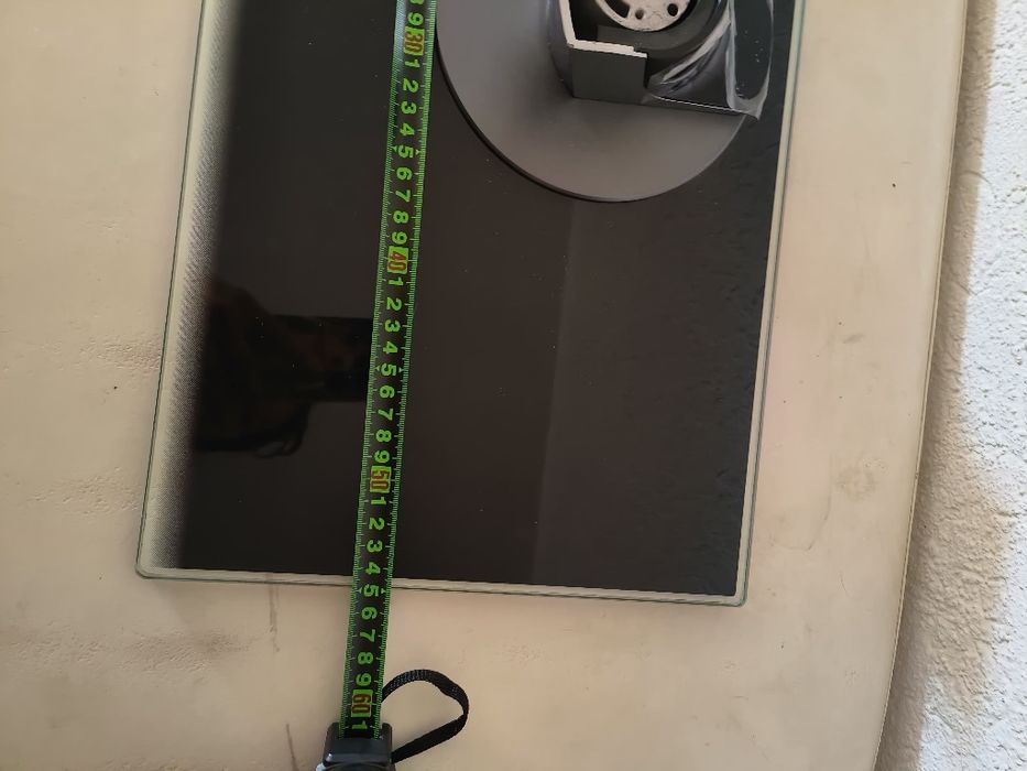 Base em vidro preto para Tv