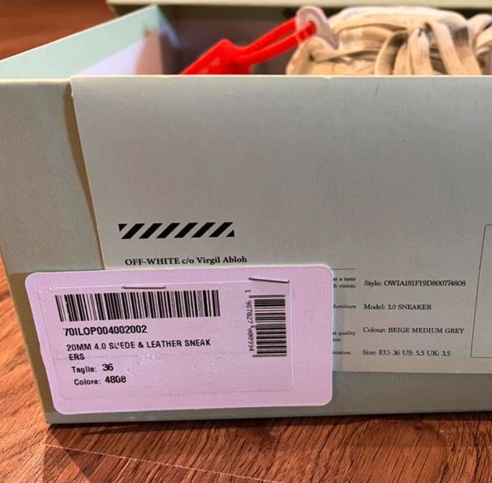 Sapatilhas Off-White 3.0 low top