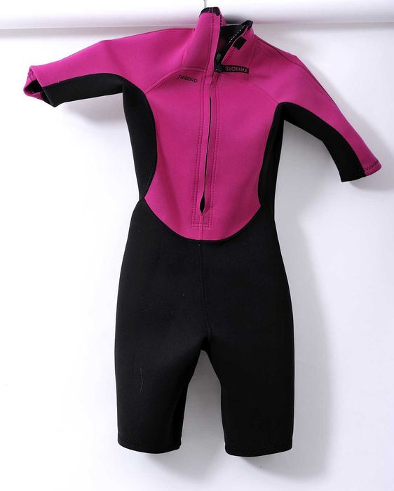 Tribord pianka dla dzieci springsuit 100 purple decathlon