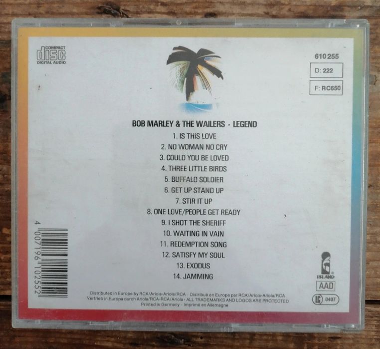 CD Bob Marley - Legend