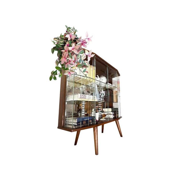witryna serwantka gablota kredens vintage prl