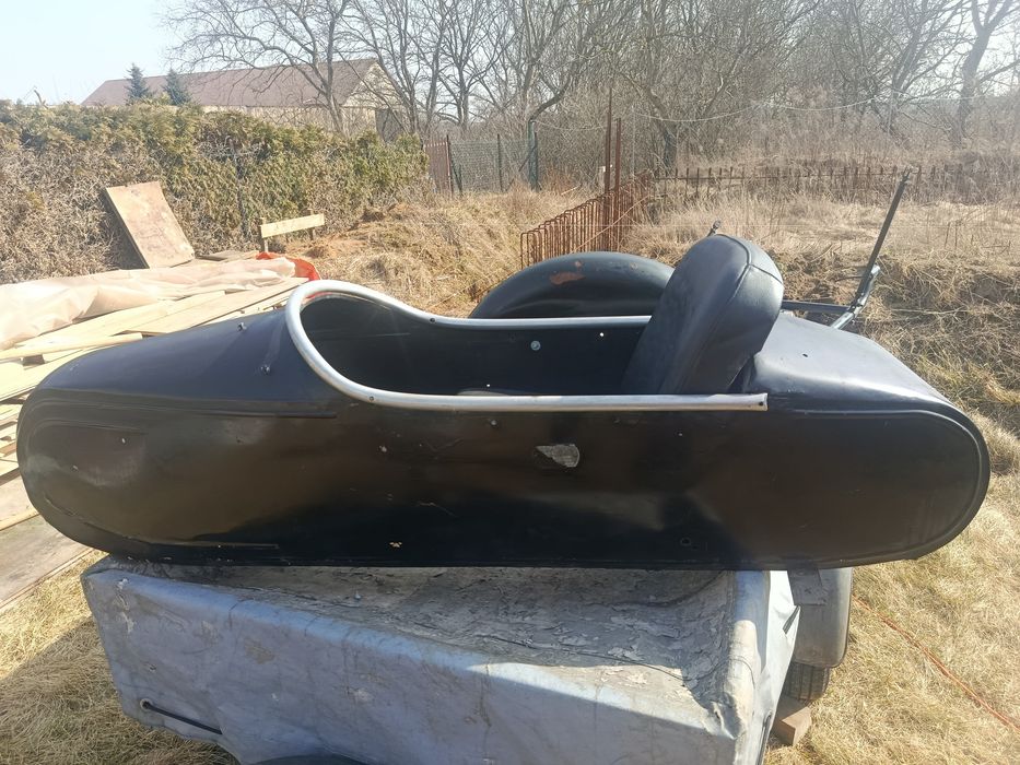 Junak m10 wózek boczny kosz