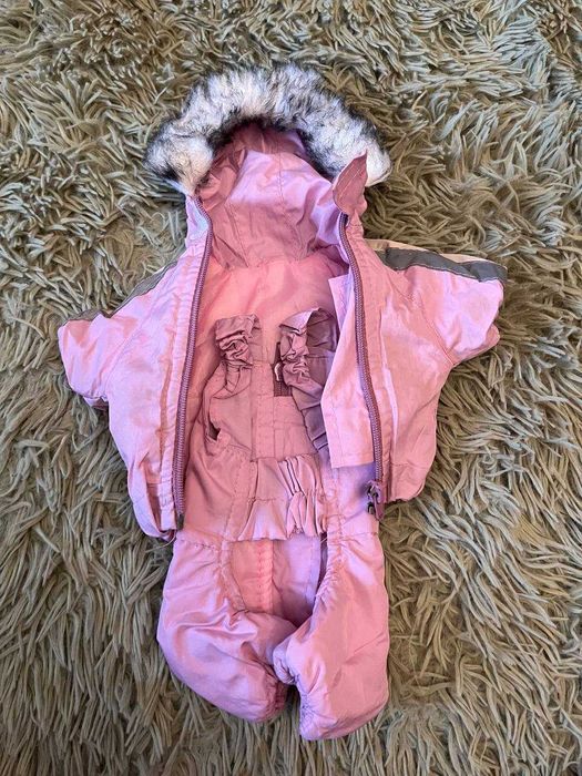 Зимовий костюмчик, комбінезончик, попона для дівчинки XS-XXS.