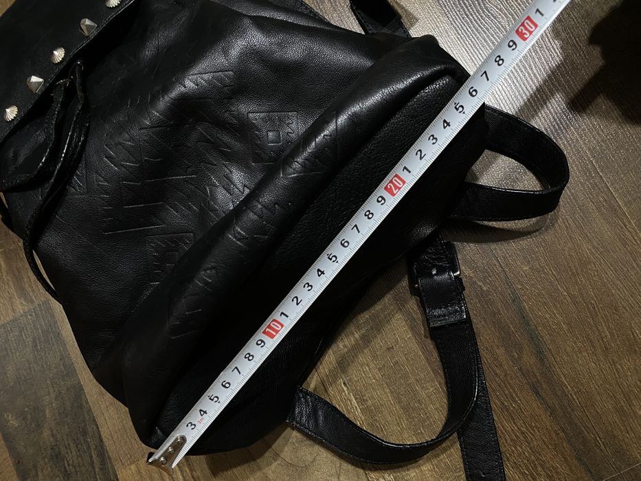 Шкіряний рюкзак середній розмір