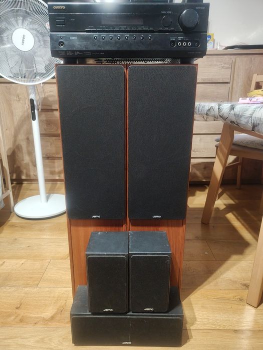 Kolumny Jamo zmacniacz ONKYO