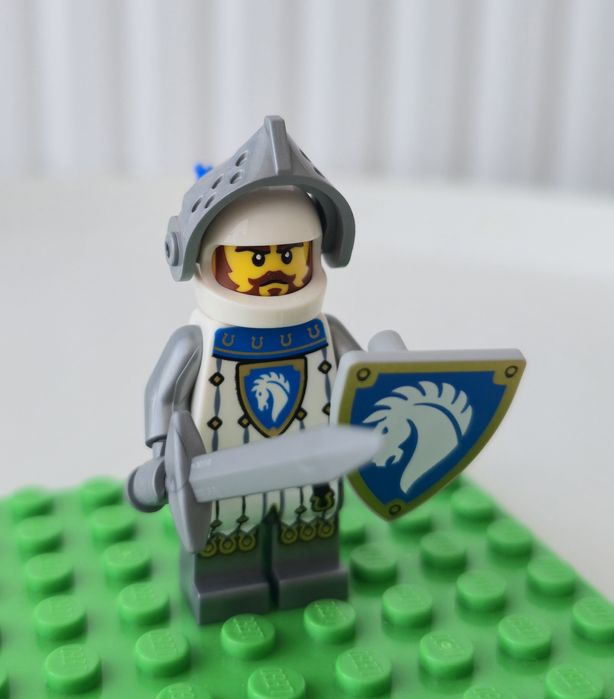 Nowa Lego figurka Rycerza Herbu Konia Castle