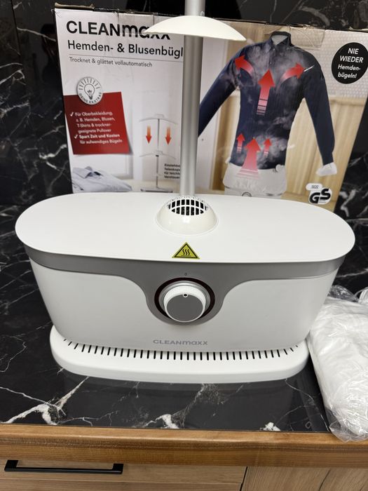 Сушарка Cleanmaxx 2 в 1 для одягу, Німеччина сушка, праска, відпарювач