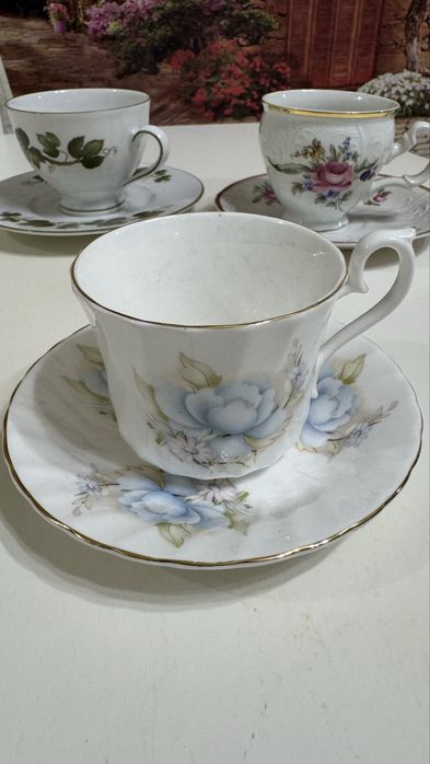 Чашки кофейные , фарфор , Англия