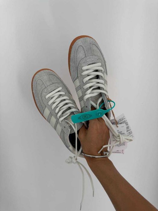 Кросівки Adidas Spezial Grey White Gum premium