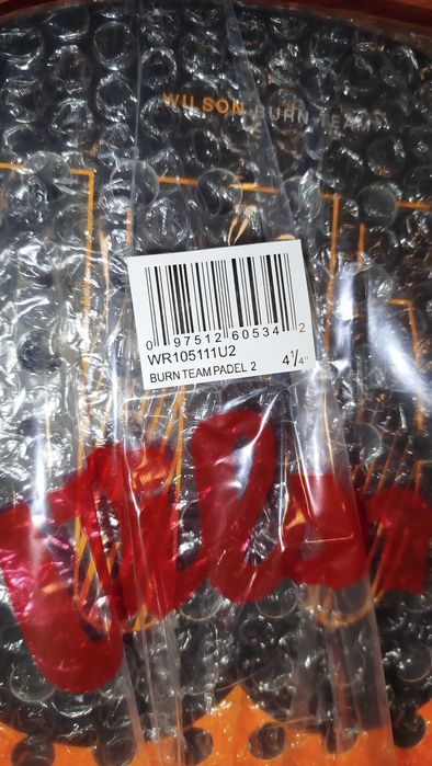 Raquete de Padel Wilson Burn Team Padel 2 + oferta de bolas