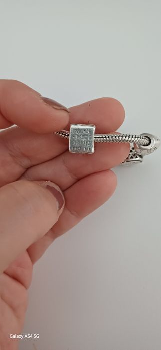 Pulseira Pandora Original + 8 Berloques | Ideal para oferecer a uma Mãe Especial