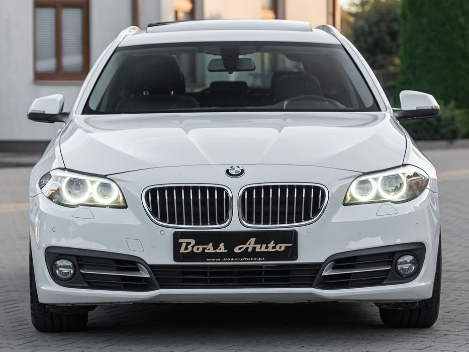 BMW Seria 5 520d LCI XDrive 184KM Navi Pano Led Camera Skóra Full Gwarancjia