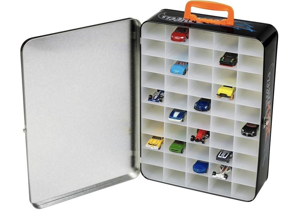 Caixa para 50 carros Hot Wheels