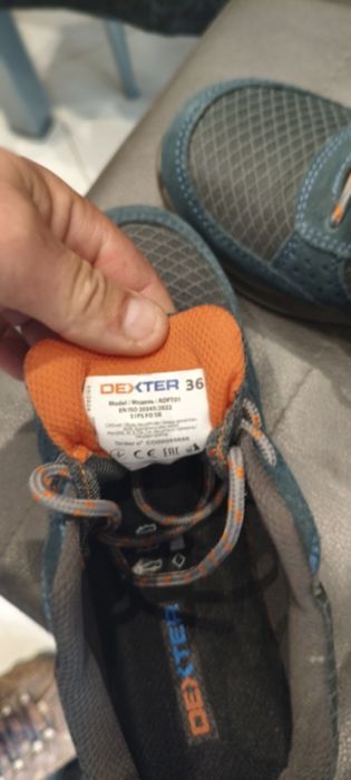 Sapatos de segurança Dexter novos