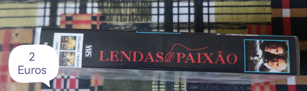 Filme em cassete VHS.