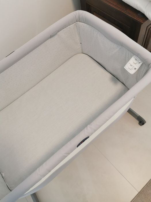 Berço Next do Me Chicco cinza