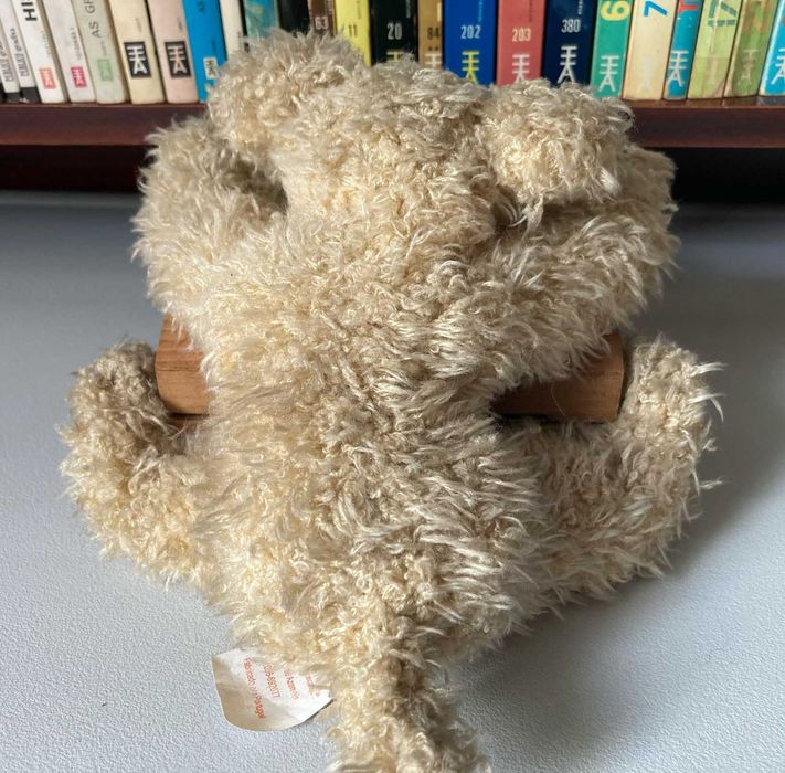 Caixa de Madeira com Peluche
