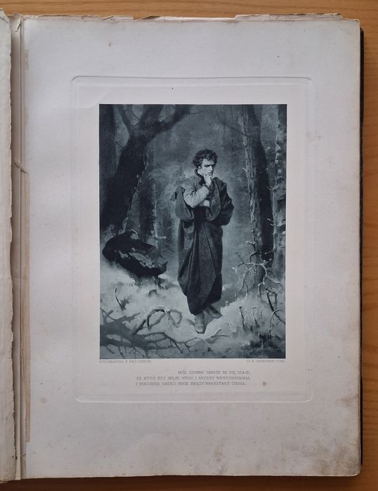 DZIADY CZĘŚĆ I II i IV ADAM MICKIEWICZ  ilus. Cz. B. Jankowskiego 1896