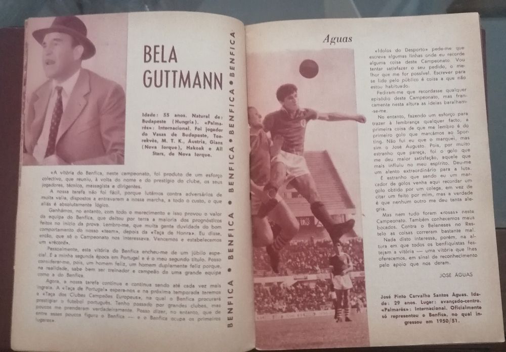 Material do Benfica antigo