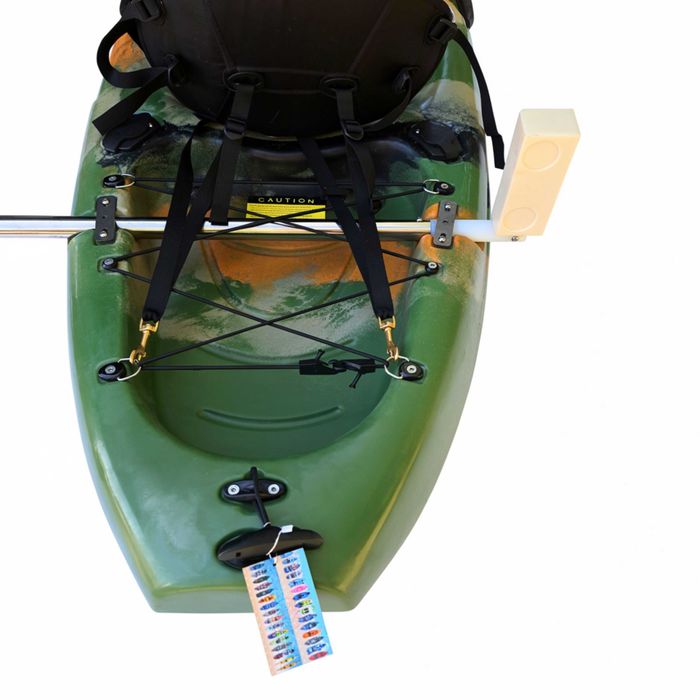 Kajak wędkarski 265 cm | pod silnik | wiosło | 4 uchwyty | nowy