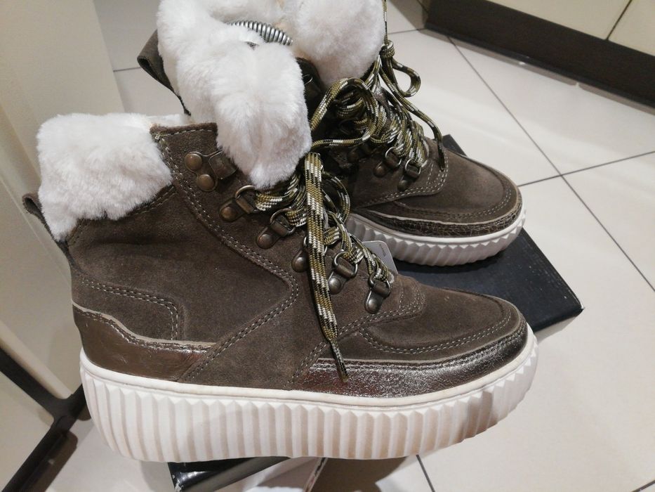 Botki damskie zimowe