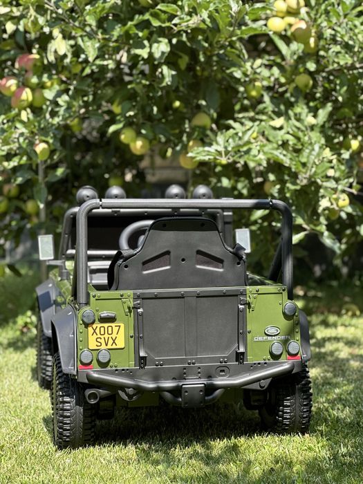 Дитячий електромобіль Land Rover Defender 24V  2×100W |пульт 2.4G