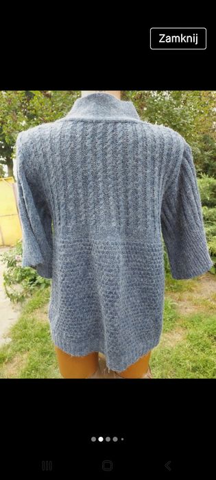 Sweter damski gruby rozmiar M firma ETHELANSTIN