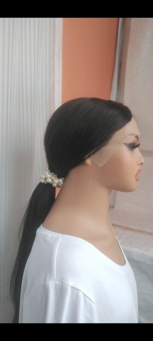 Парик 100%натуральный волос 60см