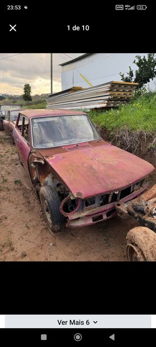 Vendo 2 Datsuns 1000, com documentos 
Mecânica completa 
Preço