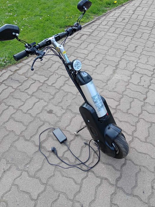 Przystawka elektryczna do wózka inwalidzkiego