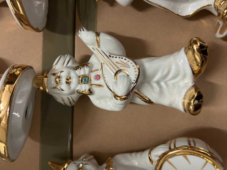 Coleção de Palhaços em Porcelana