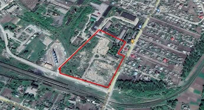 Промисловий майданчик під  комерцію, 6 МВт е/е та залізнична гілка