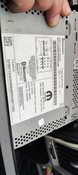 Radio Citroen Jumper