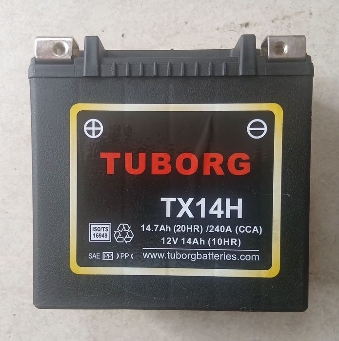Akumulatory 14 Ah 12v TUBORG i WM