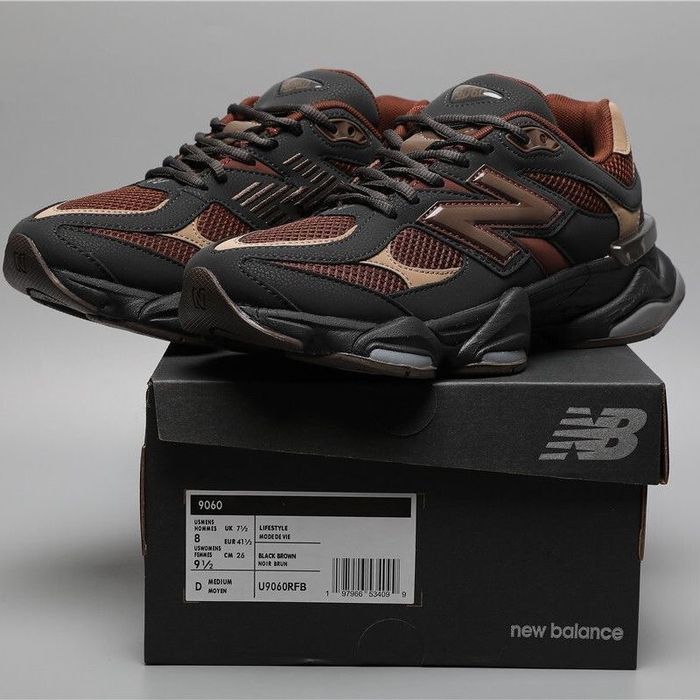 New Balance 9060: Phantom Rich Oak Mushroom 44 р мужские кроссовки