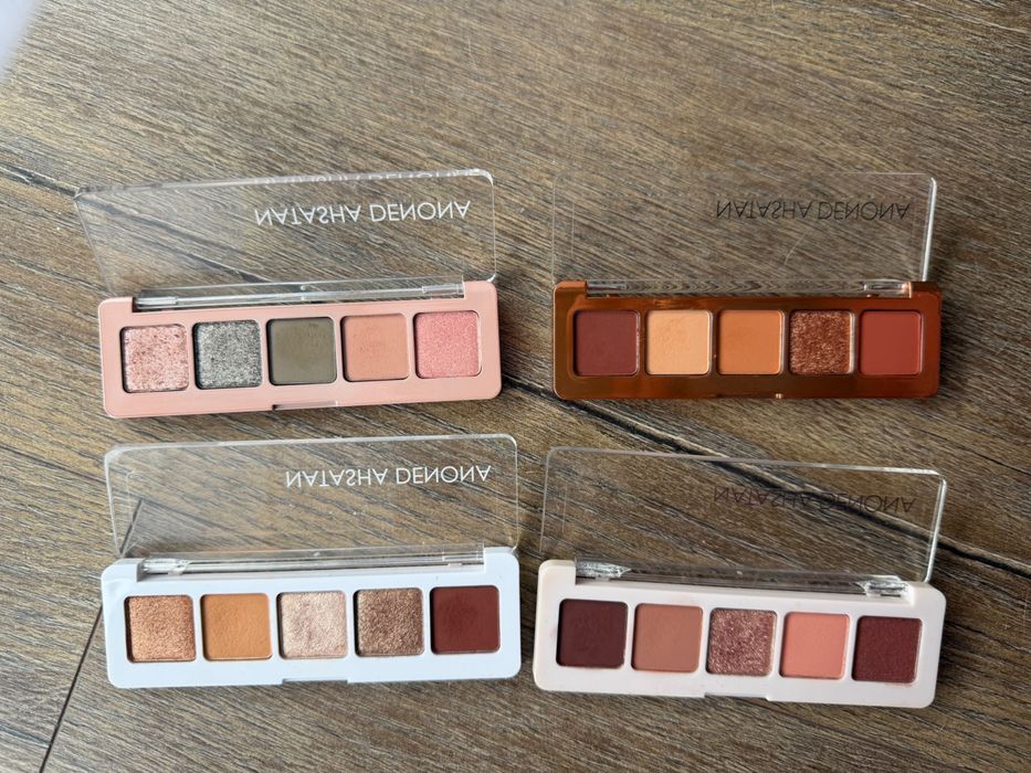 Zestaw mini paletek Natasha Denona - Retro, Bronze, Nude , Biba