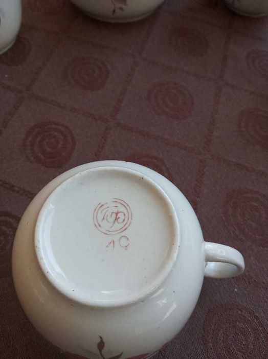 serwis śniadaniowy porcelana